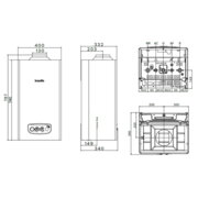 INNOVITA KALDAIA ECO 24NG Котел газовий ДИМОХІДНИЙ  1829