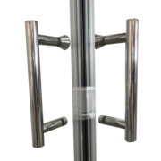 KOER SR SC03-100x100x200-TR-01 Душова кабіна без піддону прозоре скло EASY CLEAN 6мм ХРОМ (1 шт/ящ)