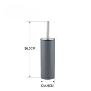 MIXXUS PREMIUM ELLIPSE-TB0201 GRAPHITE Йоржик для унітазу підлоговий (кол. графіт) (12 шт/ящ)