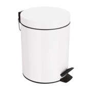 ZERIX STRONG-MB0103 WHITE Відро для сміття кругле 3 л (кол.білий) (8 шт/ящ)
