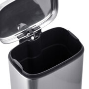 MIXXUS PREMIUM STYLE-TC0305 SS COLOR Відро для сміття з пл.закр. прямокутне 5л (кол.нерж) (6шт/ящ)