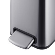 MIXXUS PREMIUM QUADRO-TC0105 SS COLOR Відро для сміття з пл.закр. прямокутне 5л (кол.нерж) (6шт/ящ)