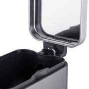 MIXXUS PREMIUM QUADRO-TC0105 SS COLOR Відро для сміття з пл.закр. прямокутне 5л (кол.нерж) (6шт/ящ)
