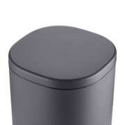 MIXXUS PREMIUM OLIVARY-TC0105 GRAPHITE Відро для сміття з пл.закр. овальне 5 л (кол.графіт) (6шт/ящ)