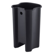 MIXXUS PREMIUM OLIVARY-TC0105 GRAPHITE Відро для сміття з пл.закр. овальне 5 л (кол.графіт) (6шт/ящ)
