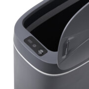 MIXXUS FLAT-TC0109 GRAPHITE Відро для сміття сенсорне овальне 9 л (кол.графіт) (16 шт/ящ)