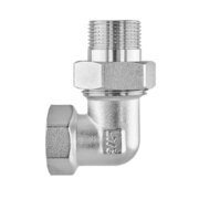 NOLF NFC.521-08 - 3/4" Згін американка кутовий НІКЕЛЬОВАНИЙ (80 шт/ящ)