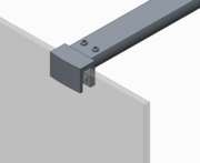 KOER SR SP01-90x200-TR-01 Душова перегородка Walk-In прозоре скло EASY CLEAN 8мм ХРОМ (1 шт/ящ)