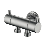 ZERIX VAL-13-1/2x1/2x1/2 Кран для підключення сантехприладів з нерж. сталі SUS304 (30 шт/ящ)