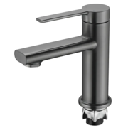MIXXUS LORD 001 (NUT) GRAPHITE Змішувач для умивальника (Колір графіт) (10 шт/ящ)