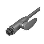 PLAMIX CEZAR-011-B SET GRAPHITE Змішувач для кухні (з підведенням) (20 шт/ящ)