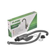PLAMIX CEZAR-011-B SET GRAPHITE Змішувач для кухні (з підведенням) (20 шт/ящ)