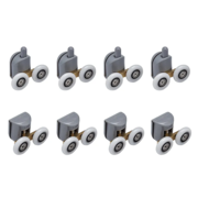 MIXXUS ROLLERS SCP03-4x4 GRAPHITE Комплект роликів для каб.подвійн. 4 вер.+4 ниж.(сірий) (XXX шт/ящ)