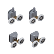 MIXXUS ROLLERS SCP04-2x2 GRAPHITE Комплект роликів для каб.подвійн. 2 вер.+2 ниж.(сірий) (XXX шт/ящ)
