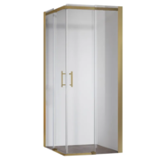 KOER SR SC03-90x90x200-TR-12 Душова кабіна без піддону проз.скло EASY CLEAN 6мм МАТ.ЗОЛОТО (1 шт/ящ)