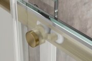KOER SR SC03-90x90x200-TR-12 Душова кабіна без піддону проз.скло EASY CLEAN 6мм МАТ.ЗОЛОТО (1 шт/ящ)
