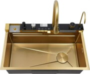 KRAFT Мийка Handmade HS 7546 WF - 3 KH- GOLD DECOR