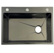 KRAFT Мийка Handmade HS7546 750*460*230 NANO BLACK DECOR