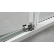 KOER SR SC03-90x90x200-TR-02 Душова кабіна без піддону прозоре скло EASY CLEAN 6мм SS COLOR (1шт/ящ)