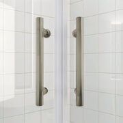 KOER SR SC03-90x90x200-TR-02 Душова кабіна без піддону прозоре скло EASY CLEAN 6мм SS COLOR (1шт/ящ)