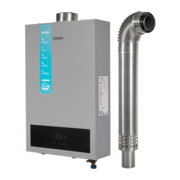 Piegaz JSB24-G4-A Turbo Grey  12 л Колонка газова турбо + парапет