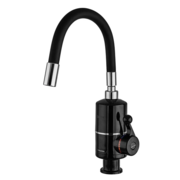 ZERIX ELW06-EF-2BLACK(ELW06-EF-B BLACK) Водонагр.3,3kWпрот.ІНД.ТЕМП.,СИЛ.вил,на мийку(чорн)(12шт/ящ)