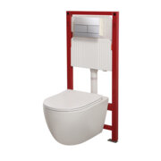 MIXXUS PREMIUM ELLIPSE-SET-2102 (в 2 ящ) Комплект: Унітаз TORNADO+Інсталяція KOER KT-0404+KT-0604-01