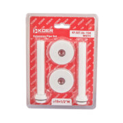 KOER KF.SET.06-15M WHITE Комплект подовжувачів d15x1/2M білий (20шт/ящ)