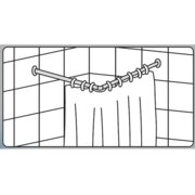 MIXXUS CRA-A-80x80 Штанга кутова 80x80cm (алюміній) (БЛІСТЕР) (24 шт/ящ)