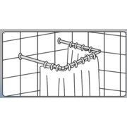MIXXUS CRA-U-90x90x90 Штанга П-подібна унів. 90x90x90, 90x180, 270 (алюміній) (БЛІСТЕР) (24шт/ящ)