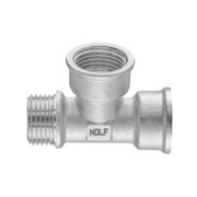 NOLF NFC.T06FFM-N-1/2"FFM Трійник НІКЕЛЬОВАНИЙ (80 шт/ящ)