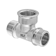 NOLF NFC.T06MFM-N-1/2"MFM Трійник НІКЕЛЬОВАНИЙ (80 шт/ящ)