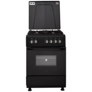 Газова + Газова Плита з духовкою ELEYUS CAST 6001 CF BL