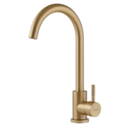 MIXXUS SUS-011 BRUSHED GOLD Змішувач для кухні з нерж.сталі SUS304 (Колір матове золото) (10 шт/ящ)